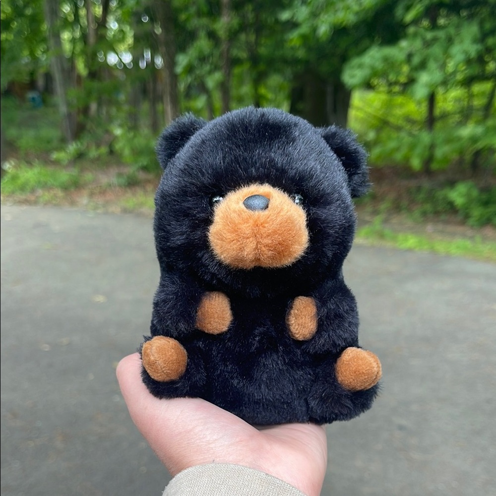 Aurora Rolly Polly Pet Cuddles the Black Bear